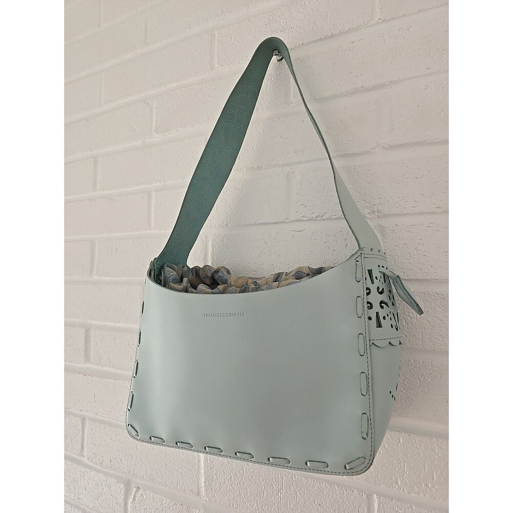 Francesco Biasia Women's Leather Shoulder Bag Purse Beautiful Color